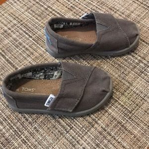 Gray toddler Toms (unisex)